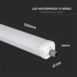 V-TAC LED Svietidlo G-SERIES 36W 4320lm 1200mm 4000K (216285) VT-1249