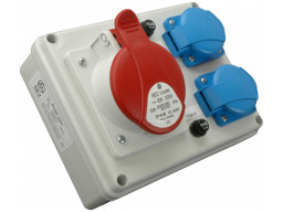 Zásuvková rozvodnica - ROSP 3231 - 1x32A/400V/5p + 2x16A/250V (10010526.00)