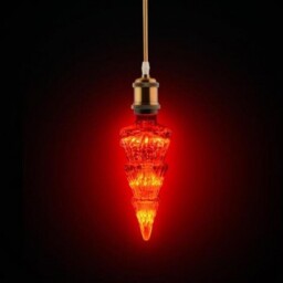 Horoz Electric 001 059 0002 020 LED dekoračná žiarovka v tvare stromčeku 2W červená E27 19lm Pine