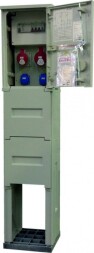 Zásuvková rozvodnica pilierová W6019-1218-005 istená , 2x230V + 1x16/5 + 1x32/5