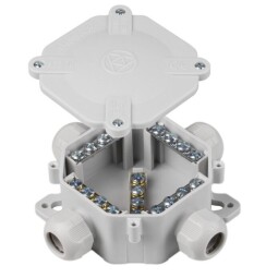 Krabica rozvodná 6455-11 5.P/2 ACIDUR 3 sivá (10012826.00)