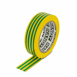 Páska izolačná PVC 19mm x 10m žlto/zelená
