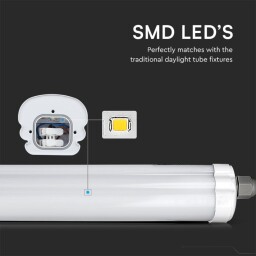 V-TAC LED Svietidlo G-SERIES 36W 4320lm 1200mm 4000K (2162851) VT-1249S 
