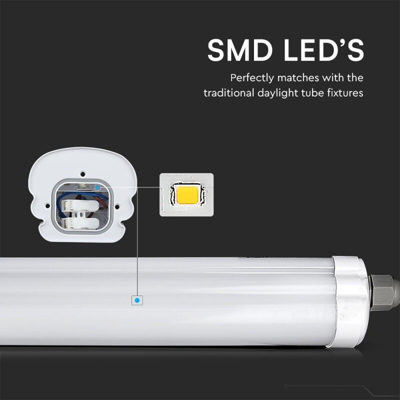 V-TAC LED Svietidlo G-SERIES 36W 4320lm 1200mm 4000K (2162851) VT-1249S 
