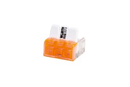 Bezskrutková krabicová svorka Würth 05561173 s páčkami ELMO kompaktná flex/rigid 3x 0,2-4,0mm² (EQ. WAGO 221-413)