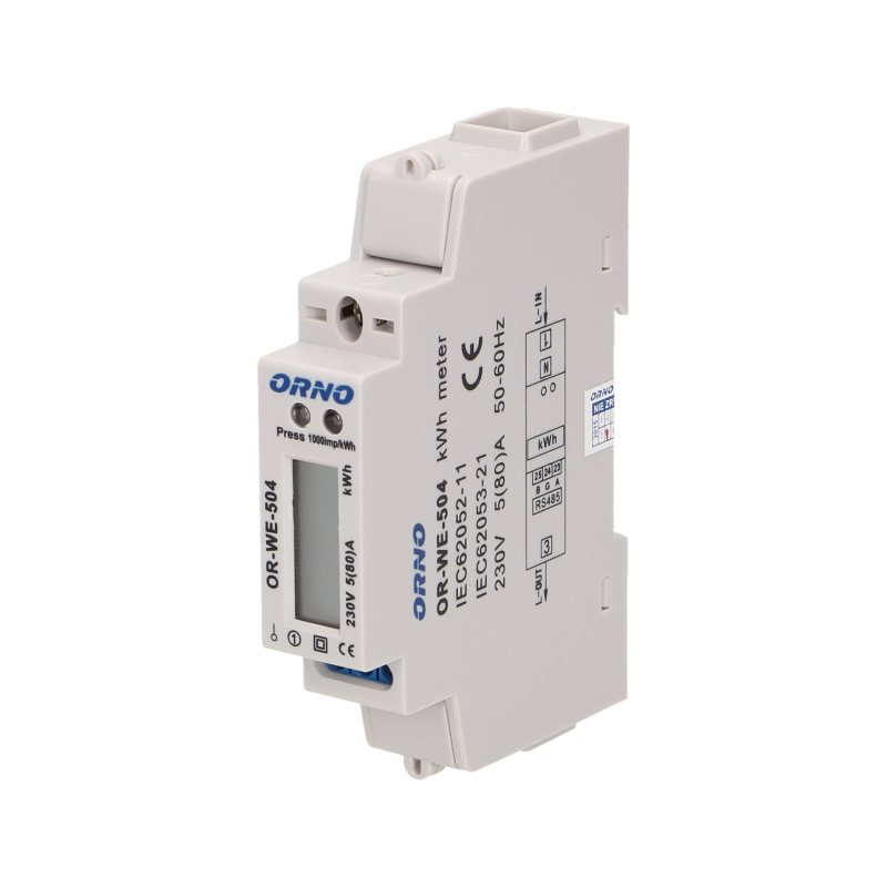 Elektromer Orno OR-WE-504 jednofázový , digitálny RS-485
