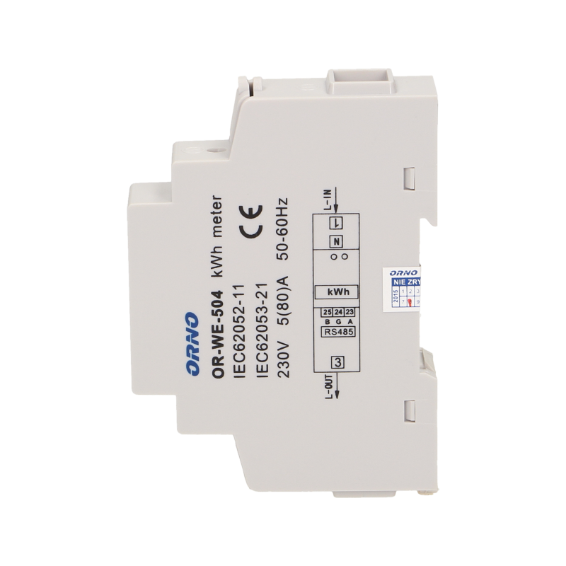 Elektromer Orno OR-WE-504 jednofázový , digitálny RS-485