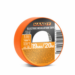 Páska izolačná PVC 19mm x20m oranžová 11097OR