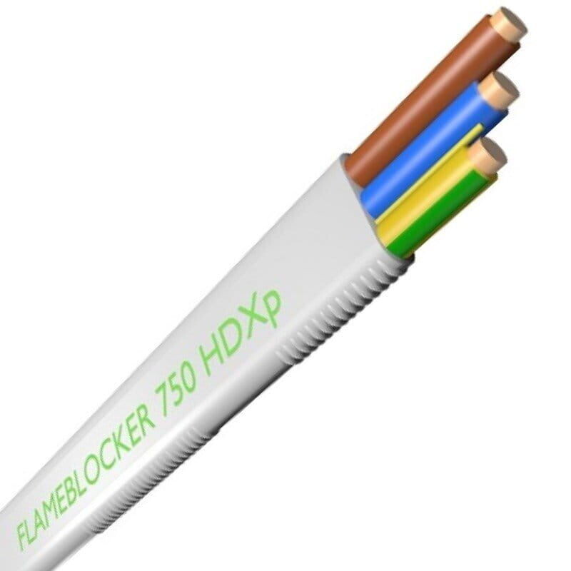 Kábel plochý FLAMEBLOCKER HDHp-J 3x2,5 450/750V B2ca