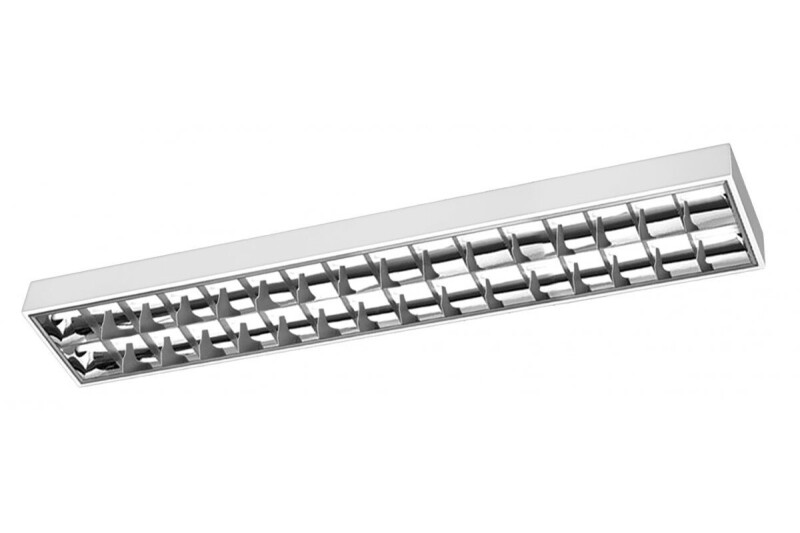 GT-LE120JN-01 G-TECH Oprawa RASTRO, 2×120 T8-J LED, G13, AC220-240V, IP20, natynkowa, biały
