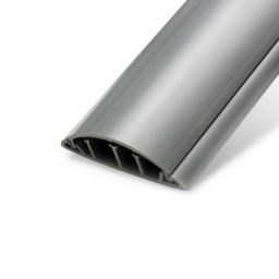 Káblová lišta PVC podlahová 75x18mm 2m šedá (príplatok NADROZMER!)
