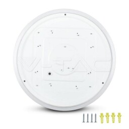 V-TAC LED svietidlo 12W 3v1 CCT 720lm MILKY-mliečny kryt (7603) VT-8412