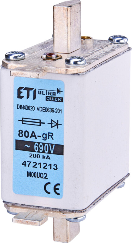 Poistka ETI 004721206 M000UQ2/20A/690V