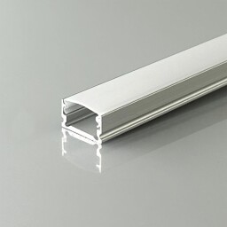 Hliníkový profil (sada) 7x13,2x2000mm, mliečny kryt (24300) VT-81133