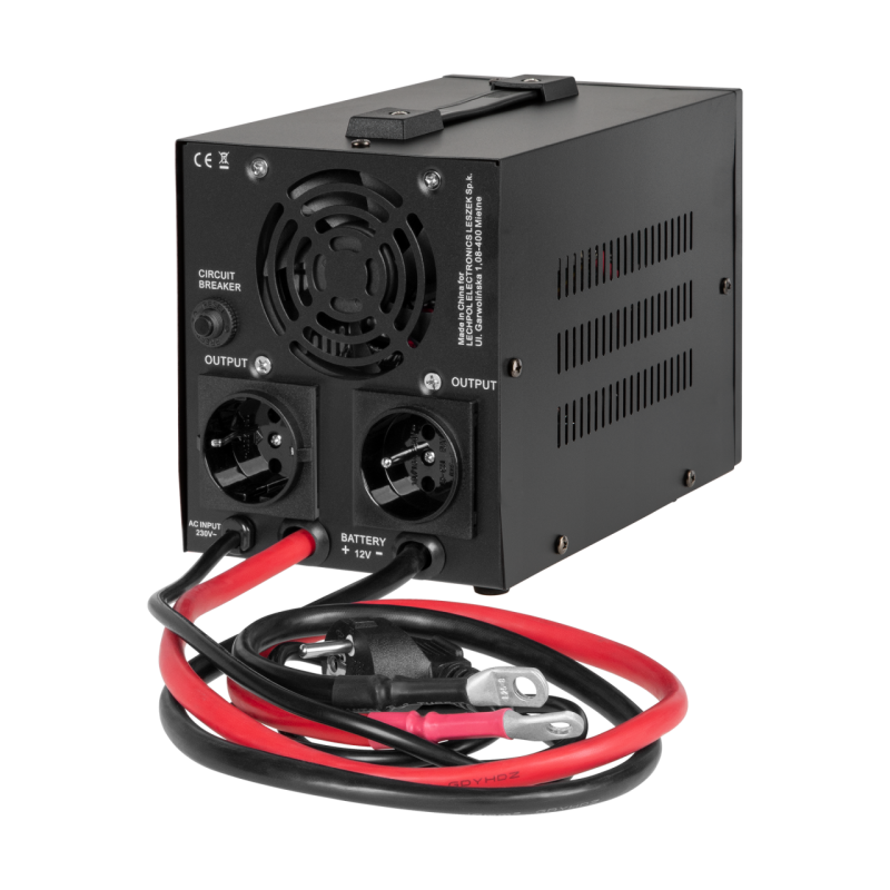 Záložný zdroj Rebel POWER-500-LFP4 500VA/300W 12VDC/230VAC čistý sínus