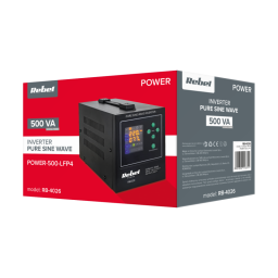 Záložný zdroj Rebel POWER-500-LFP4 500VA/300W 12VDC/230VAC čistý sínus
