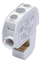Zbernicová svorka SIMBLOCK SBB 16 81550002 sivá 3-10mm / 2xCu 1,5-16mm² (114A/690V)