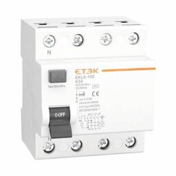 Prúdový chránič ETEK EKL6-100-3N6330A 63A 3P+N 30mA A-typ 125054