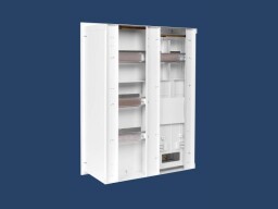 Zapustený elektromerový rozvázdzač s priestorom pre 36-modulov RW-36-P (bez okienka)