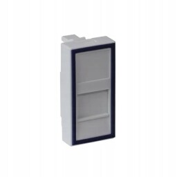 Emiter - DC/FA-644-1SP - Adaptér pre montáž keystone jednomodulový 22,5x45mm biely
