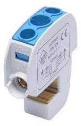 Zbernicová svorka SIMBLOCK SBB 16 81550003 modrá 3-10mm / 2xCu 1,5-16mm² (114A/690V)