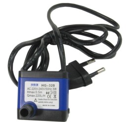 Akvarijné čerpadlo HG320 230VAC s 2P vidlicou (V121U)