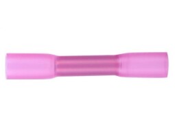 Lisovacia káblová spojka s tepeľne zmrštovateľnou izoláciou BTH1,5 (0,5-1,5mm²) červená (L849A)
