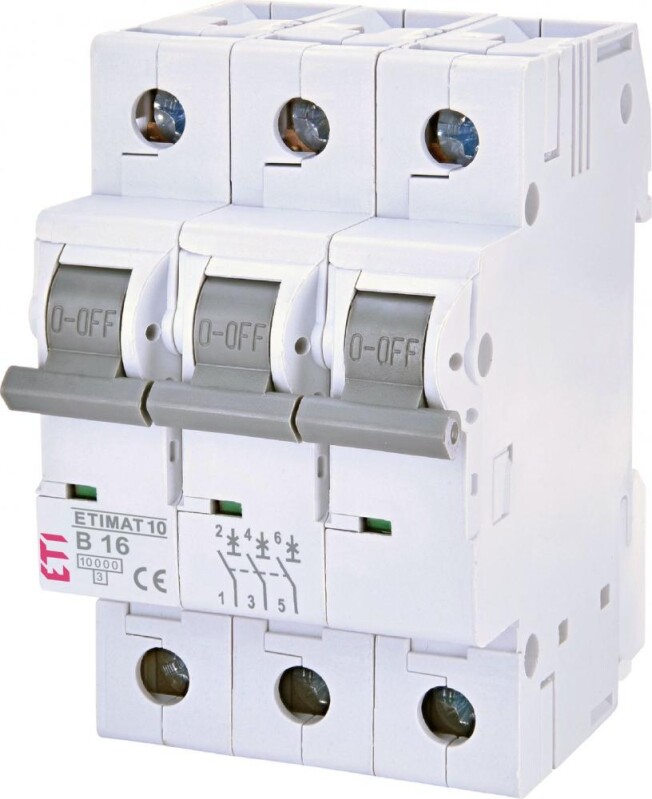 Istič ETI 002100316 ETIMAT 10 COLOUR B16 3P