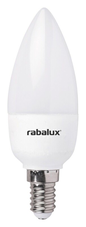 Rábalux 1610 LED žiarovka E14 5W (EQ.35W) 4000lm 3000K tvar sviečky
