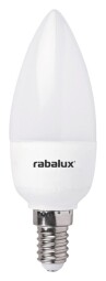 Rábalux 1610 LED žiarovka E14 5W (EQ.35W) 4000lm 3000K tvar sviečky