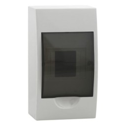 Rozvodnica MV 400104 - nástenná 4-modulová IP42 - dymové dvierka