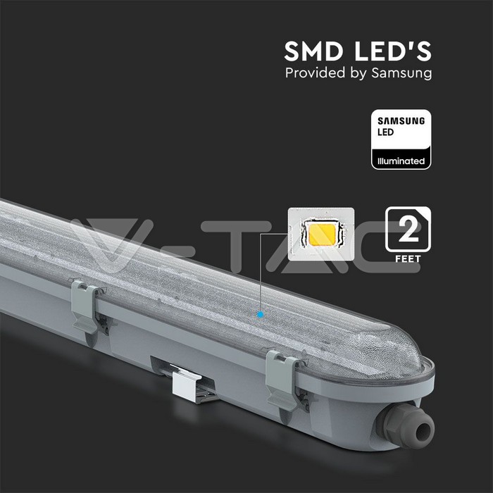 V-TAC LED Priemyselné svietidlo M-séria 1200mm 36W 4320lm 6400K (20204) VT-120036
