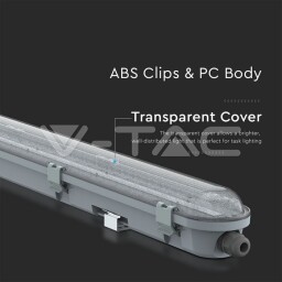 V-TAC LED Priemyselné svietidlo M-séria 1200mm 36W 4320lm 6400K (20204) VT-120036