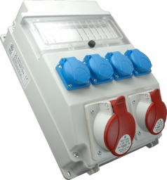 Zásuvková rozvodnica ROS 11/x-21 1x16A/1x32A/400V/5-pól. + 4x16A/250V (10005686.00)