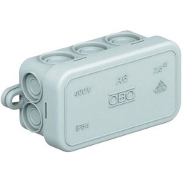 Krabica odbočná s viečkom 2000001 prázdna A6 - 80x43x34mm IP54