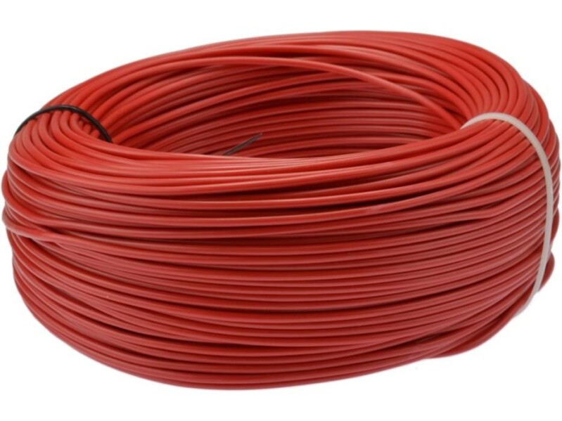 Vodič ohybný H07V-K 1x10 mm² červená 750V (CYA)