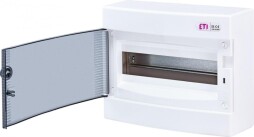 Rozvodnica ETI ECT12PT nad omietku 12-modulová dymové dvierka (001101001)