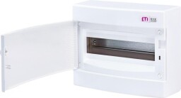 Rozvodnica ETI ECT12PO nad omietku 12-modulová biele dvierka (001101006)