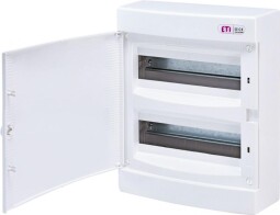 Rozvodnica ETI ECT24PO nad omietku 24-modulová biele dvierka (001101008)