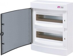 Rozvodnica ETI ECT24PT nad omietku 24-modulová dymové dvierka (001101003)