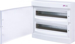 Rozvodnica ETI ECT2x18PO nad omietku 36-modulová biele dvierka (001101082)