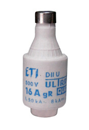 Poistková patrona ETI 004322008 DII UQ gR 30A 500V