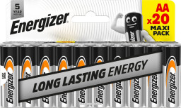 Batéria Energizer EVERYDAY AA alkalická 20ks/balenie E304399300 / 7638900462425