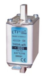 Nožová poistka ETI 004341206 M00CUQ1 20A aR 690V (004371206 M00UQ01/20A/690V)