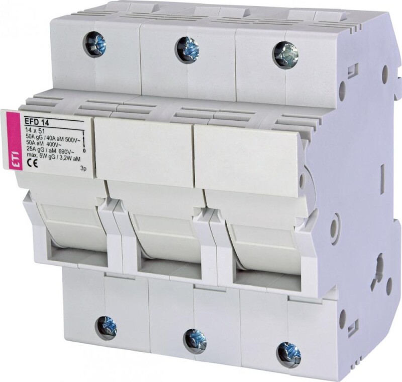 Poistkový odpínač ETI 002560004 EFD 14 3p (14x51)