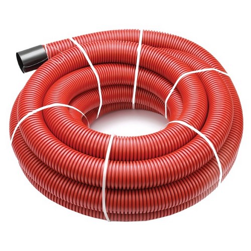 Káblová chránička FXKVR 75 RD/50M vr. spojky 100653 (Alt. KOPOFLEX) predaj 50m/balenie