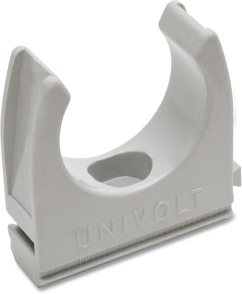 Príchytka trubky HFCL 25 LG 041429 svetlosivá