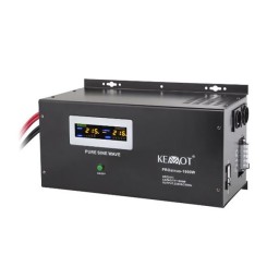 Záložný zdroj KEMOT URZ3411 PROsinus-2200 nástenný 12V/230V 2200VA / 1600W čierny
