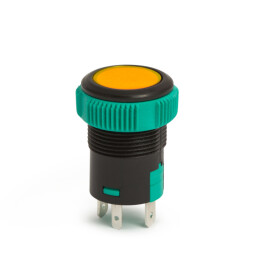 Tlačidlo 09155OR , 20A/12V , oranžová LED