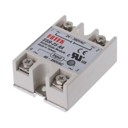 Bezkontaktné relé SSR-25AA , 80-250VAC / 24-380VAC 25A